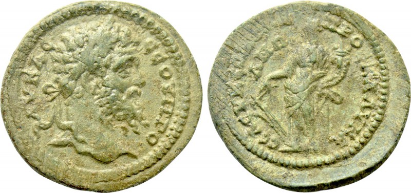 CILICIA. Seleucia ad Calycadnum. Septimius Severus (193-211). Ae. 

Obv: AV K ...