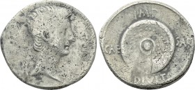 OCTAVIAN. Denarius (35/4 BC). Mint in Spain or northern Italy, or traveling with Octavian in Illyricum.