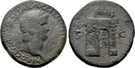 NERO (54-68). Sestertius. Thracian mint.