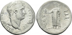 HADRIAN (117-138). Cistophorus. Laodicea ad Mare.
