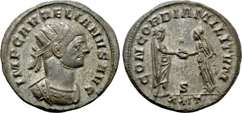 AURELIAN (270-275). Antoninianus. Siscia. 

Obv: IMP C AVRELIANVS AVG. 
Radia...