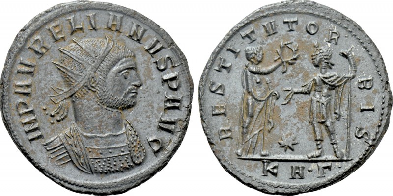 AURELIAN (270-275). Antoninianus. Serdica. 

Obv: IMP AVRELIANVS P AVG. 
Radi...