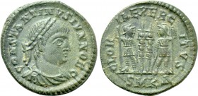 CONSTANTINE II (Caesar, 316-337). Follis. Cyzicus.