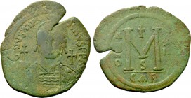 JUSTINIAN I (527-565). Follis. Carthage. Dated RY 12 (538/9).