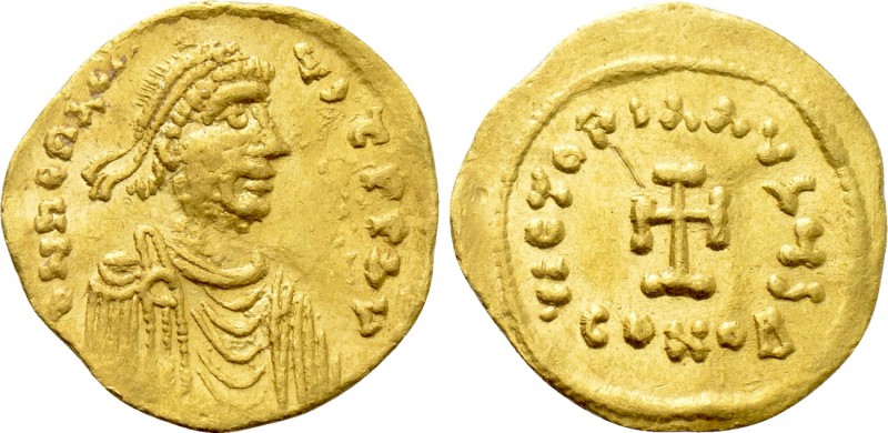 CONSTANS II (641-668). GOLD Tremissis. Constantinople. 

Obv: δ N CONSTANTINUS...