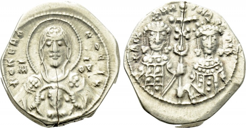 MICHAEL VII DUCAS with MARIA (1071-1078). Pale GOLD Tetarteron Nomisma. Constant...