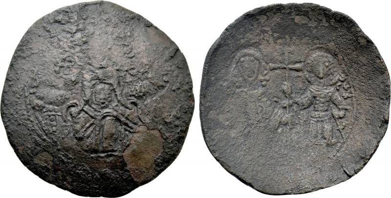 ISAAC COMNENUS (Usurper in Cyprus, 1185-1191). BI Aspron Trachy. Nicosia(?). 
...