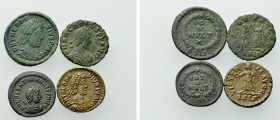 4 Late Roman Minimi.
