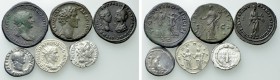 6 Roman Coins.