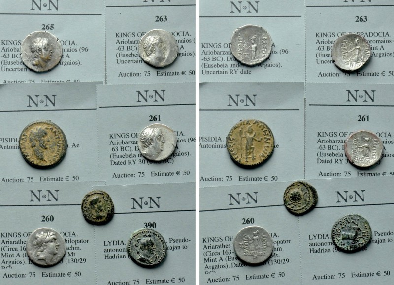 7 Greek and RPC Coins. 

Obv: .
Rev: .

. 

Condition: See picture.

We...