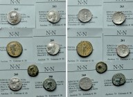 7 Greek and RPC Coins.