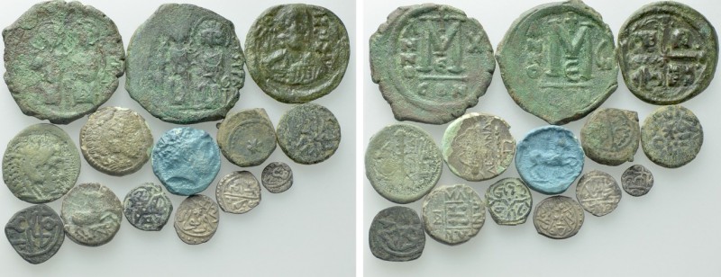 14 Coins. 

Obv: .
Rev: .

. 

Condition: See picture.

Weight: g.
 Di...