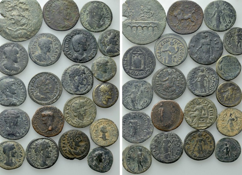 20 Roman Provincial Coins. 

Obv: .
Rev: .

. 

Condition: See picture.
...