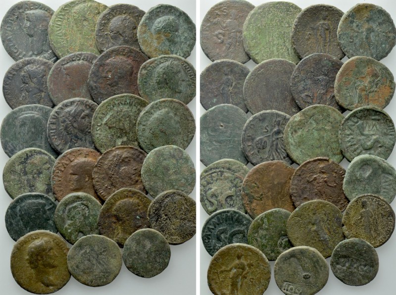23 Roman Coins. 

Obv: .
Rev: .

. 

Condition: See picture.

Weight: g...