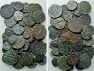 Circa 43 Byzantine Coins.