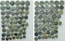 Circa 57 Greek Coins.