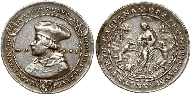 Holy Roman Empire, Salzburg. Matthäus Lang von Wellenburg (1519-1540). 2 Guldine...