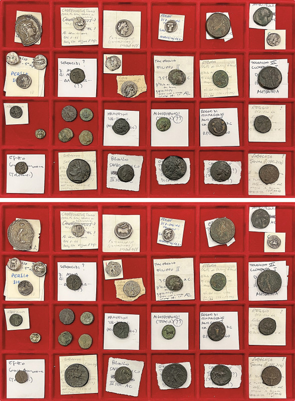 AREA GRECA. Lotto di 32 monete.



Monetazione mista coniata in Grecia (cont...
