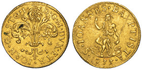 FIRENZE. GIAN GASTONE DE' MEDICI, 1723-1737. Fiorino 1733.
