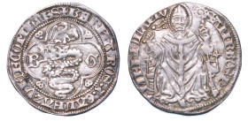 MILANO. BERNABO' e GALEAZZO VISCONTI, 1354-1378. Pegione o grosso.