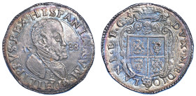 MILANO. FILIPPO II D'ASBURGO, 1556-1598. Scudo d'argento 1588.