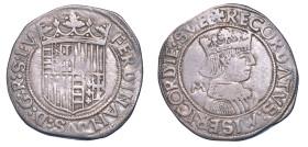 NAPOLI. FERDINANDO I D'ARAGONA, 1458-1494 Tarì. Emissioni dal 1458 al 1462.