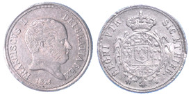 NAPOLI. FRANCESCO I DI BORBONE, 1825-1830. Carlino 1826.