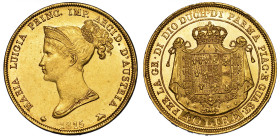PARMA. MARIA LUIGIA D'AUSTRIA, 1815-1847. 40 Lire 1815.