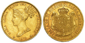 PARMA. MARIA LUIGIA D'AUSTRIA, 1815-1847. 40 Lire 1815.