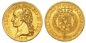 REGNO DI SARDEGNA. VITTORIO EMANUELE I DI SAVOIA, 1802-1821. 20 Lire 1818. Torino.
