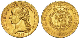 REGNO DI SARDEGNA. VITTORIO EMANUELE I DI SAVOIA, 1802-1821. 20 Lire 1818. Torino.