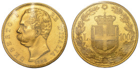 REGNO D'ITALIA. UMBERTO I DI SAVOIA, 1878-1900. 100 Lire 1883.