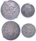 REGNO D’ITALIA. UMBERTO I DI SAVOIA, 1878-1900. Lotto di due monete.