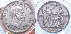 REGNO D'ITALIA. VITTORIO EMANUELE III DI SAVOIA, 1900-1946. 20 Lire 1928/VI. Littore.