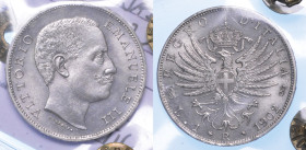 REGNO D'ITALIA. VITTORIO EMANUELE III DI SAVOIA, 1900-1946. Lira 1902. Aquila Sabauda.