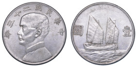 CINA. REPUBLIC, 1912-1949. Dollar (1934).
