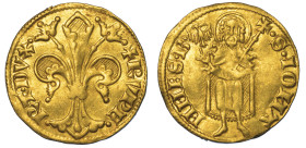 GERMANIA - PALATINATO. RUPRECHT I il ROSSO 1353-1390. Fiorino, anni 1354/64. Bacharach.