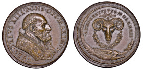 STATO PONTIFICIO GREGORIO XIII (Ugo Boncompagni), 1572-1585 Medaglia in bronzo 1582. Riforma del calendario Giuliano.