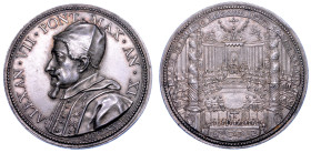 STATO PONTIFICIO. ALESSANDRO VII (Fabio Chigi), 1655-1667. Medaglia annuale in argento 1665/A. XI. Canonizzazione di Francesco di Sales.