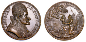 STATO PONTIFICIO. INNOCENZO XI (Benedetto Odescalchi), 1676-1689. Medaglia in bronzo 1679 (A. III). Pace di Nimega.