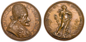 STATO PONTIFICIO. INNOCENZO XI (Benedetto Odescalchi di Como), 1676-1689. Medaglia annuale in bronzo A. XII (1688). Vittorie della Lega Santa.