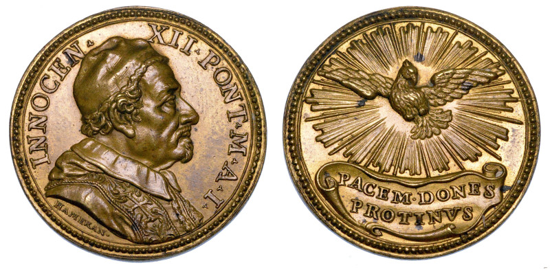 STATO PONTIFICIO. INNOCENZO XII (Antonio Pignatelli), 1691–1700.

Medaglia in ...