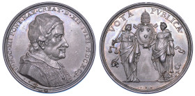 STATO PONTIFICIO. INNOCENZO XII (Antonio Pignatelli), 1691–1700. Medaglia in argento 1691. Elezione al Pontificato.