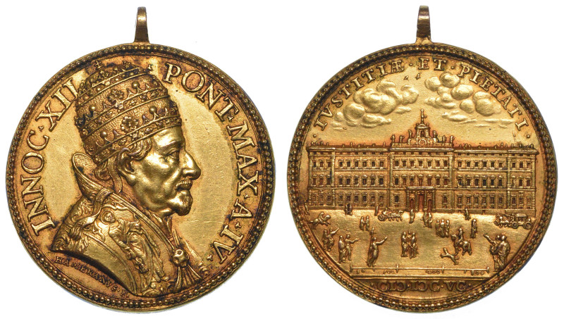 STATO PONTIFICIO. INNOCENZO XII (Antonio Pignatelli), 1691–1700.

Medaglia ann...