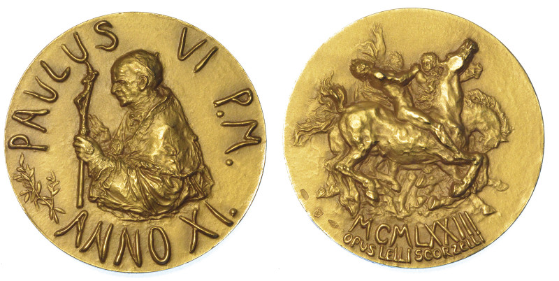 VATICANO. PAOLO VI (Giovanni Battista Montini), 1963-1978.

Medaglia annuale i...