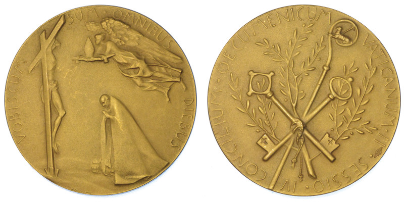 VATICANO. PAOLO VI (Giovanni Battista Montini), 1963-1978.

Medaglia straordin...