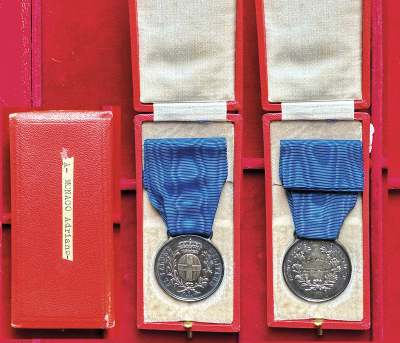 REGNO D’ITALIA. VITTORIO EMANUELE III DI SAVOIA, 1900-1946.

Medaglia in argen...