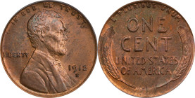 1912-D Lincoln Cent. MS-64 RB (PCGS). OGH Generation 3.1.
PCGS# 2454. NGC ID: 22BB.

Estimate: $400