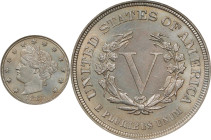 1883 Liberty Head Nickel. No CENTS. MS-64 (NGC). OH Generation 4.0.
PCGS# 3841. NGC ID: 2772.

Estimate: $80
