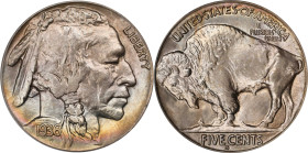 1936-S Buffalo Nickel. MS-66 (PCGS). CAC. OGH Generation 3.1.
PCGS# 3979. NGC ID: 22SU.

Estimate: $275
